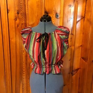 Freddie's of Pinewood Mexican Blouse